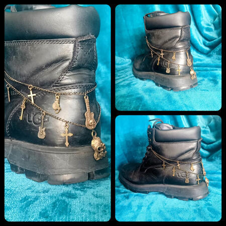 "Heavy Metal" shoe chain - Price: 30,- EUR
