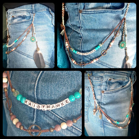 "Kaidyhawke" hip chain - Price: 50,- EUR